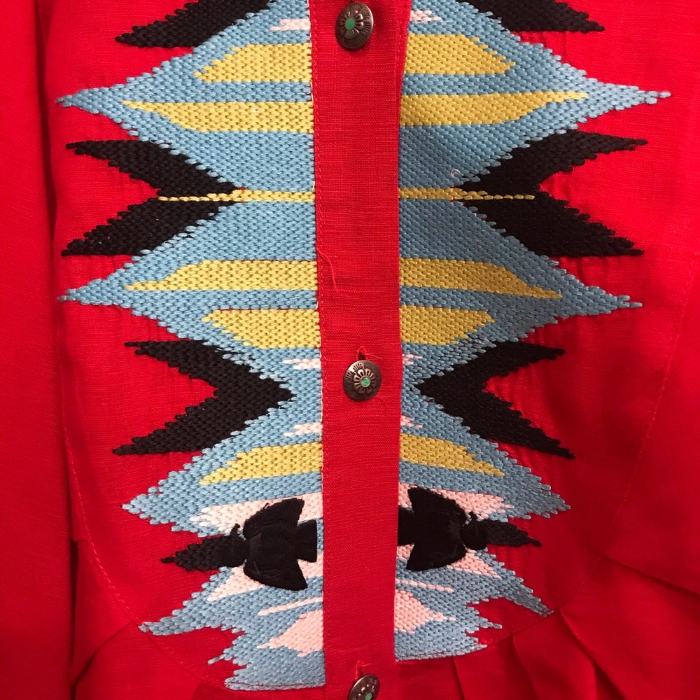 Tasha Polizzi Red Tunic
